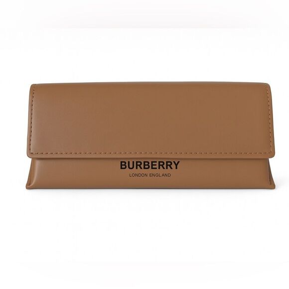 Authentic Burberry Brown Sunglass case eyeglass hard case - Picture 1 of 11